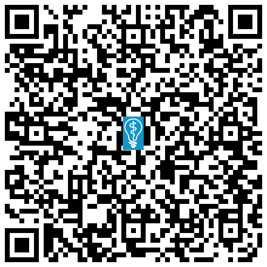 QR code image to open directions to Swisher Dental in Corinth, TX on mobile